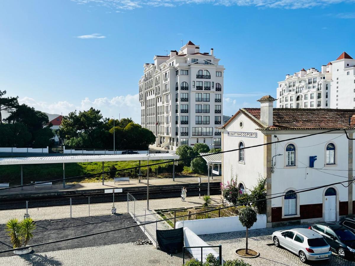 Ferienwohnung Casa Da Estacao_São Martinho do Porto Exterior foto